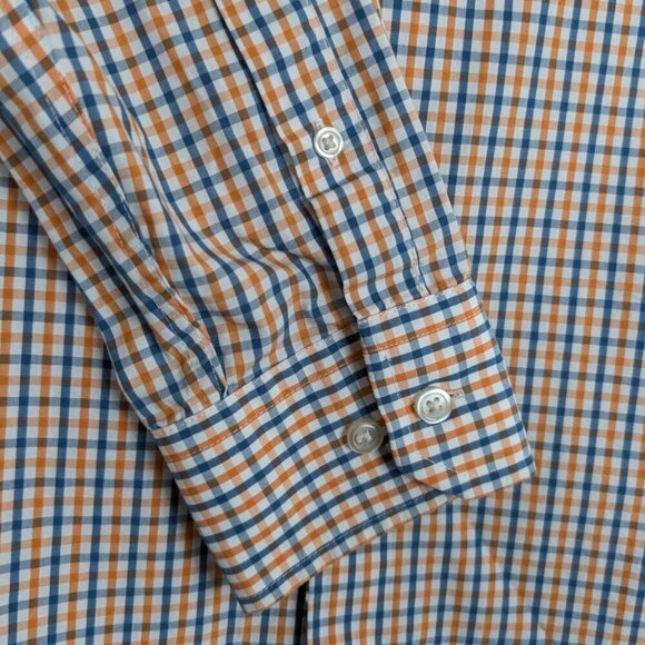 Banana Republic Plaid Slim Fit Buttoned Shirt - Picture 4 of 6